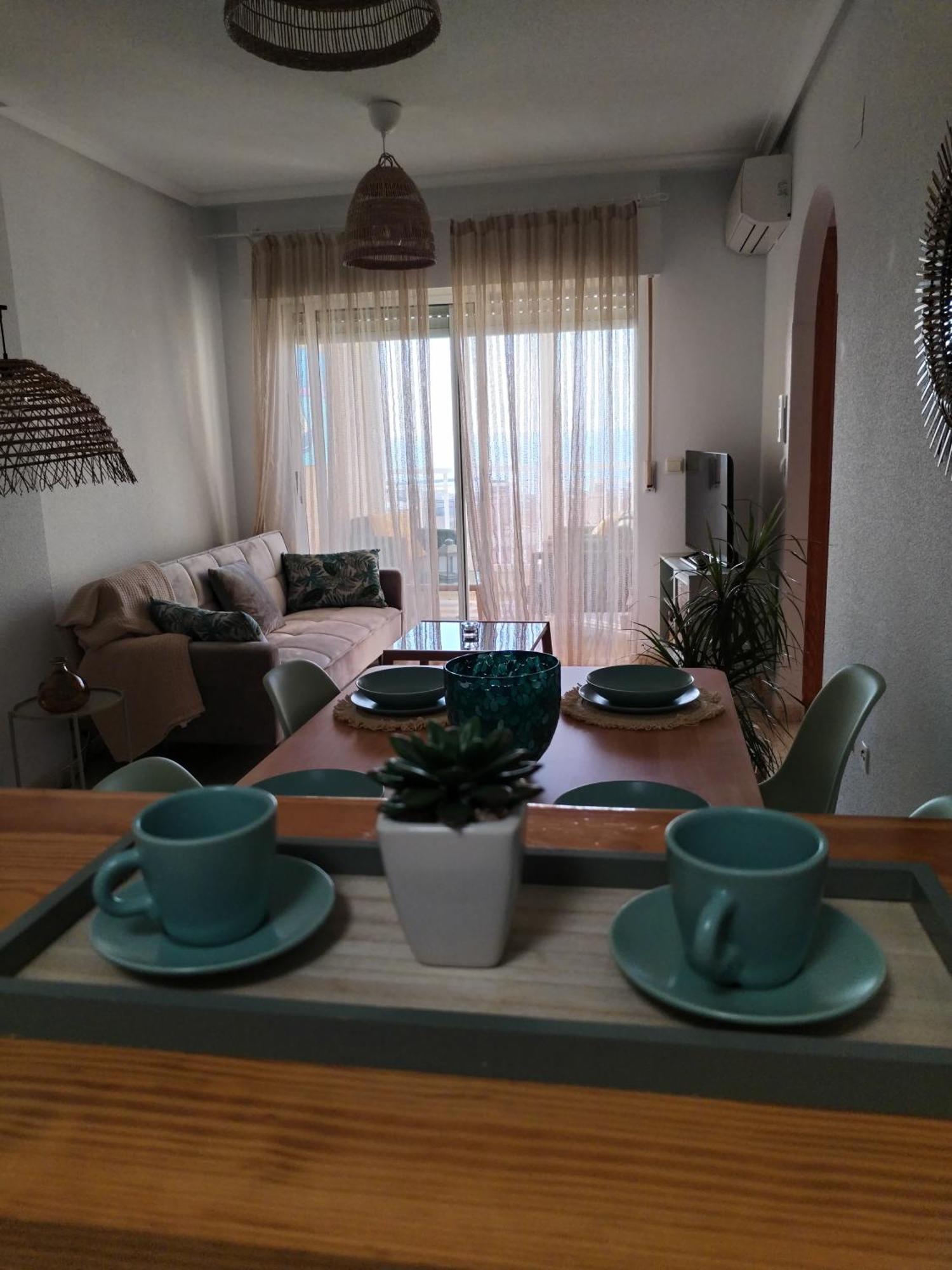 Апартаменты Mira Al Mar Y Tabarca En Urbanizacion Санта Пола Экстерьер фото